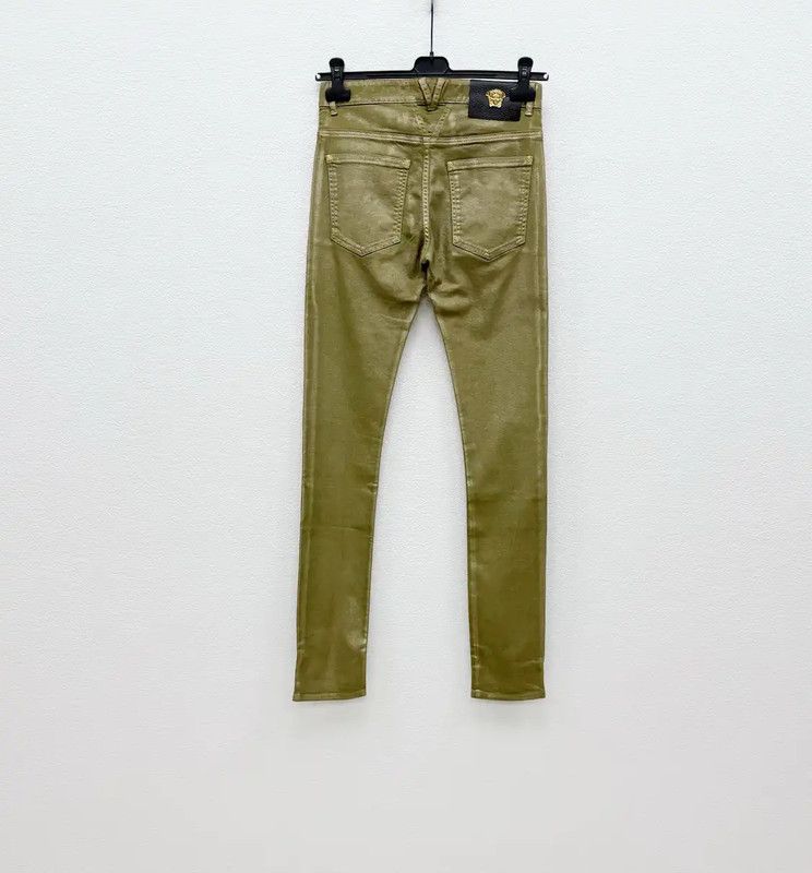Versace Versace Casual Olive Green Denim Pants 0089 Size US 26 / EU 42 - 5 Thumbnail