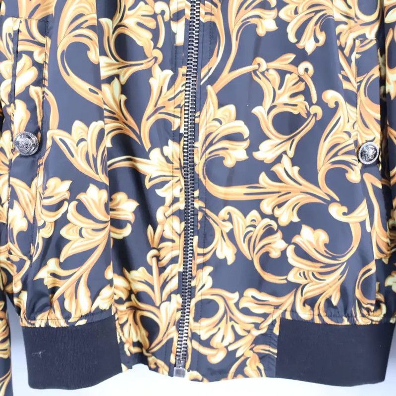 Versace Versace Spring Autumn Multicolor Bomber Jacket 0089 Size US S / EU 44-46 / 1 - 4 Thumbnail