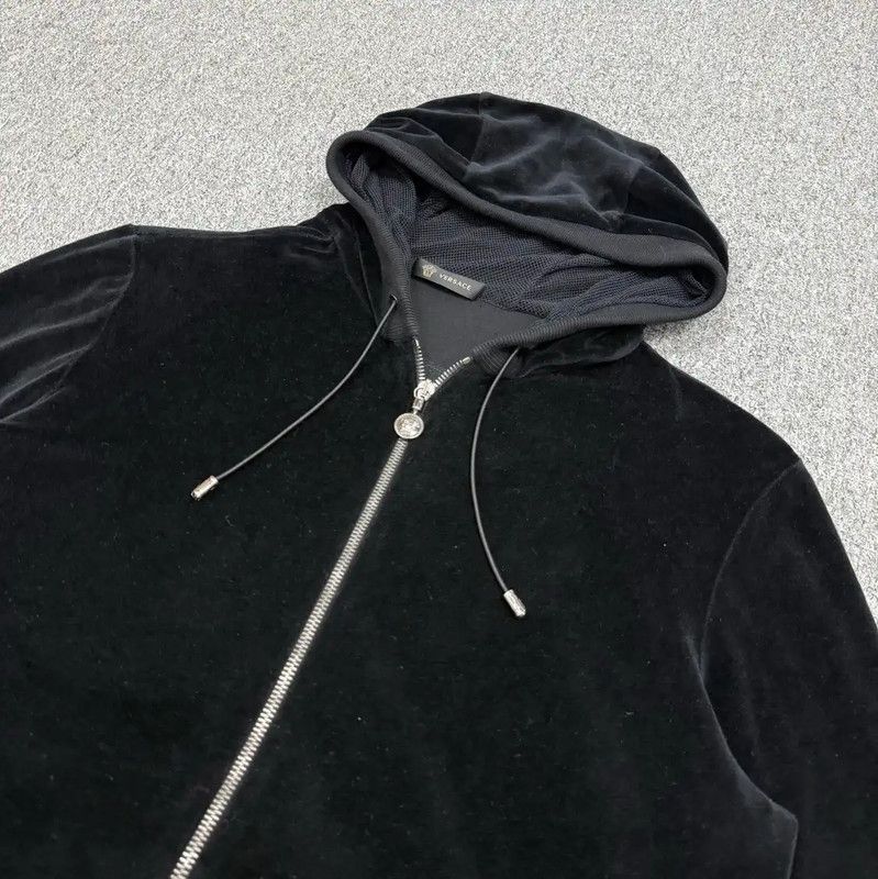 Versace Versace Stylish Black Men's Hoodie 0089 Size US M / EU 48-50 / 2 - 3 Thumbnail