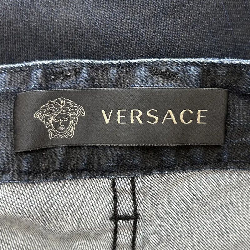 Versace Versace L Size Dark Blue Denim Casual Pants 0089 Size US 32 / EU 48 - 8 Thumbnail