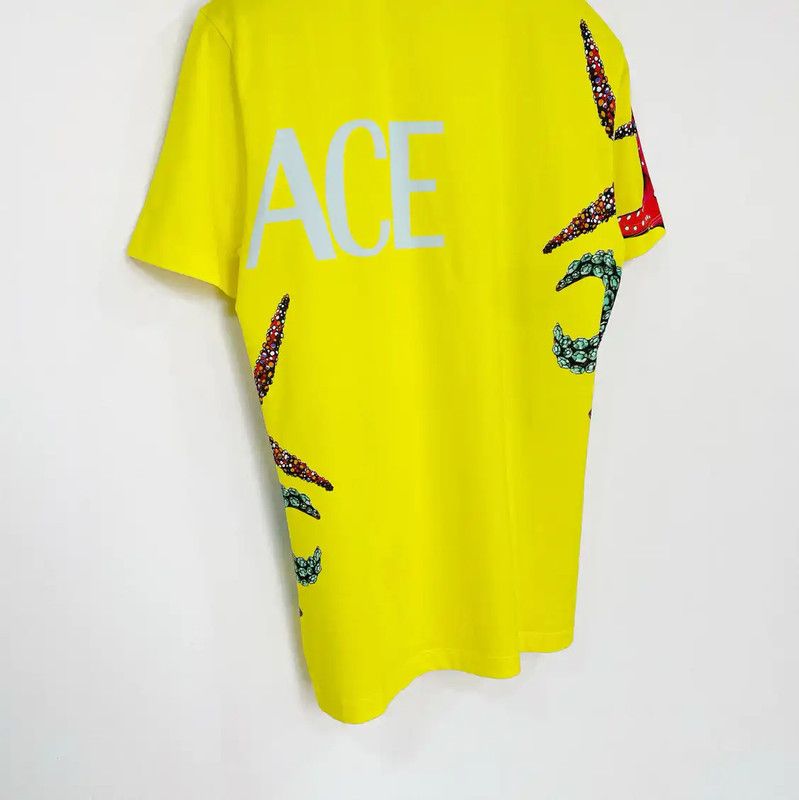 Versace Versace Men's Summer Yellow Short Sleeve T-Shirt 0089 Size US L / EU 52-54 / 3 - 4 Thumbnail