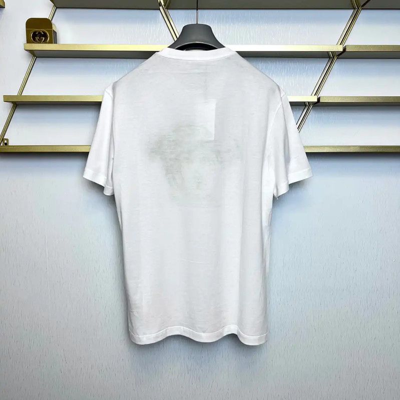 Versace Versace Summer White Cotton Men’s T-Shirt 0089 Size US M / EU 48-50 / 2 - 5 Thumbnail