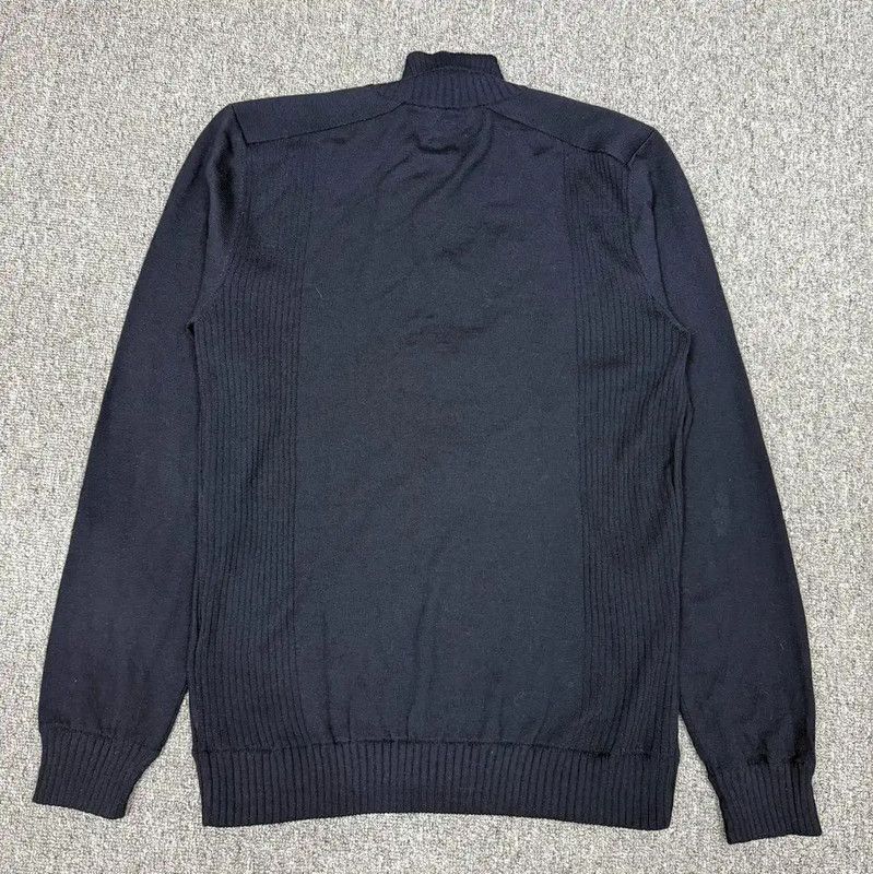 Versace Versace Men's Blue Cotton Pullover Sweater 0089 Size US M / EU 48-50 / 2 - 2 Thumbnail