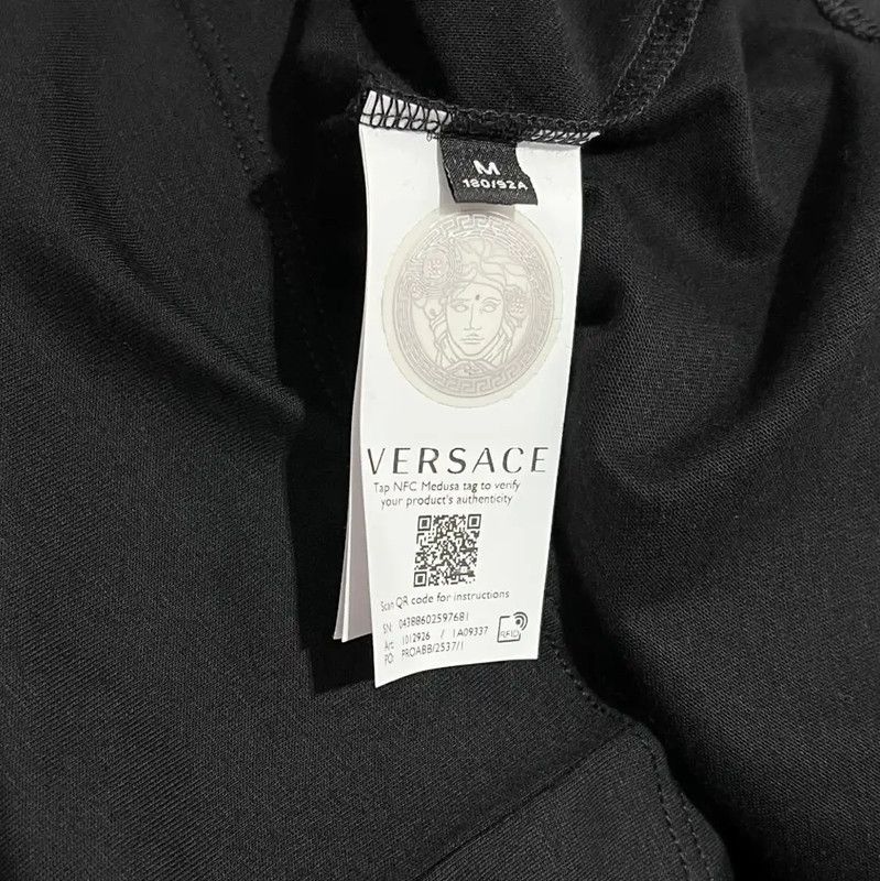 Versace Versace Colorblock Logo Short Sleeve T-Shirt 0089 Size US XL / EU 56 / 4 - 8 Thumbnail
