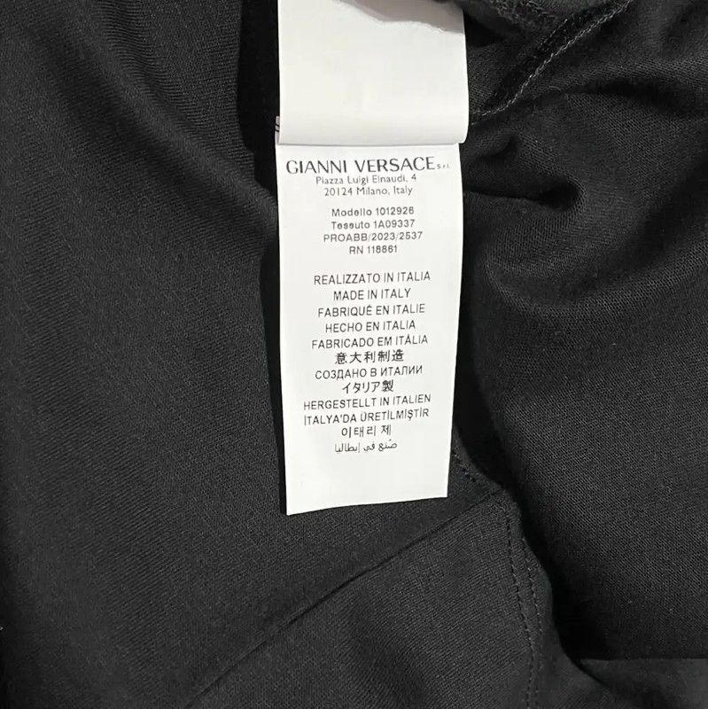 Versace Versace Color Block Logo Short Sleeve T-Shirt 0089 Size US S / EU 44-46 / 1 - 7 Thumbnail