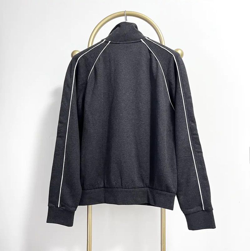 Versace Versace Gray Cotton Blend Long Sleeve Jacket 0089 Size US XL / EU 56 / 4 - 5 Thumbnail