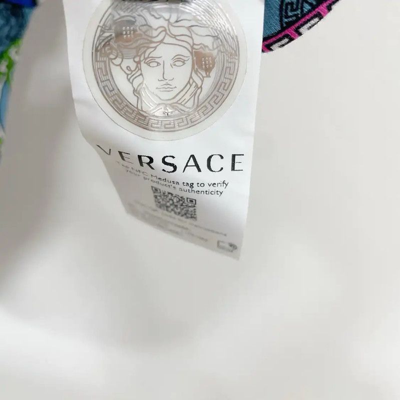 Versace Versace Colorful Summer Cotton Short Sleeve T-Shirt 0089 Size US S / EU 44-46 / 1 - 5 Thumbnail