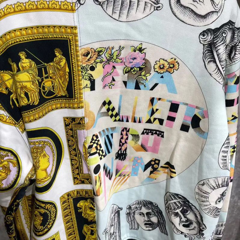 Versace Versace Men's Colorful Cotton Jacket 0089 Size US L / EU 52-54 / 3 - 4 Thumbnail