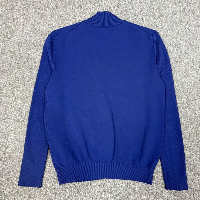Versace Versace Blue Cotton Pullover Sweater 0089 Size US S / EU 44-46 / 1 - 2 Thumbnail