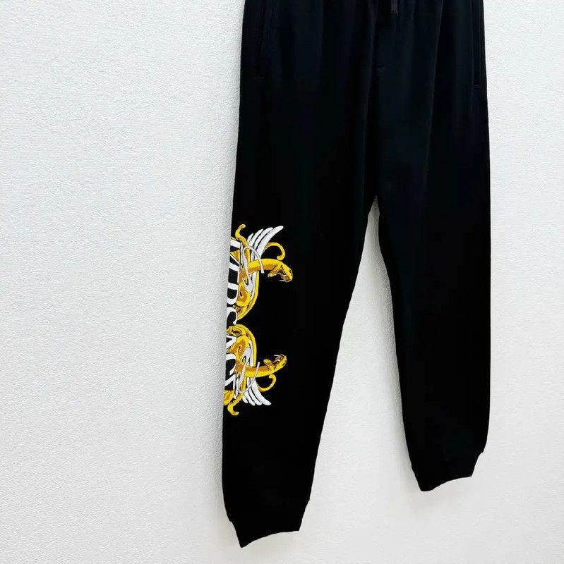 Versace Versace Black Men's Casual Pants 0089 Size US 36 / EU 52 - 2 Thumbnail
