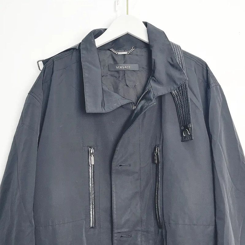 Versace Versace Black Men's Outerwear Jacket XL 0089 Size US XL / EU 56 / 4 - 2 Thumbnail