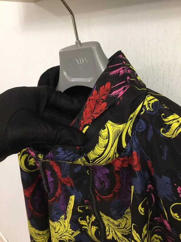 Versace Versace Multi-Color Long Sleeve Jacket 0089 Size US S / EU 44-46 / 1 - 4 Thumbnail