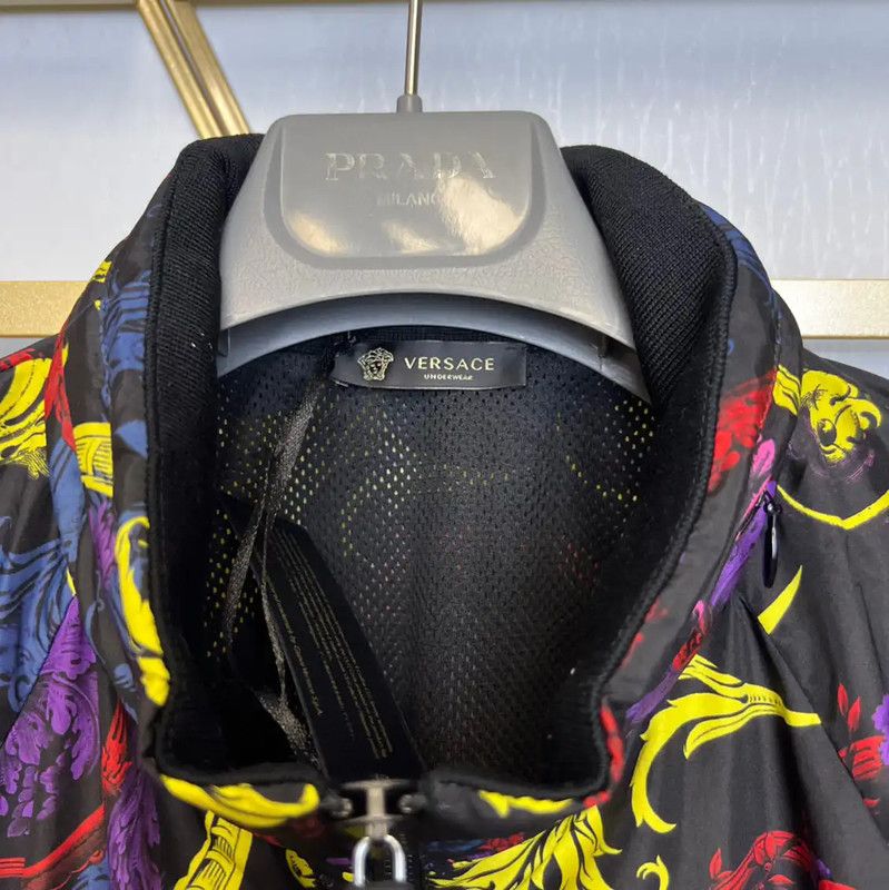 Versace Versace Multi-Color Long Sleeve Jacket 0089 Size US S / EU 44-46 / 1 - 2 Thumbnail