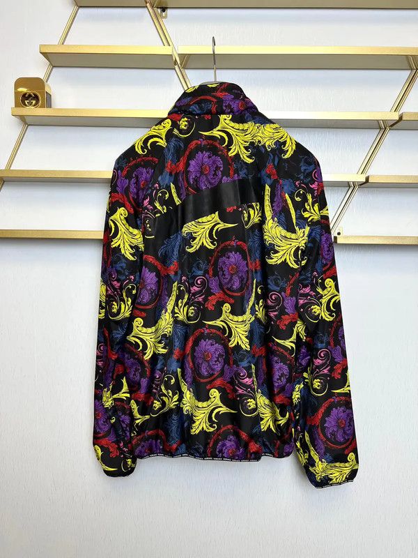 Versace Versace Multi-Color Long Sleeve Jacket 0089 Size US S / EU 44-46 / 1 - 5 Thumbnail