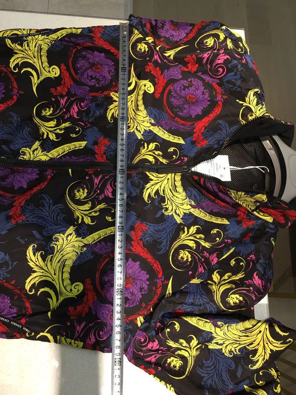 Versace Versace Spring Autumn Multicolor Long Sleeve Jacket 0089 Size US S / EU 44-46 / 1 - 9 Thumbnail