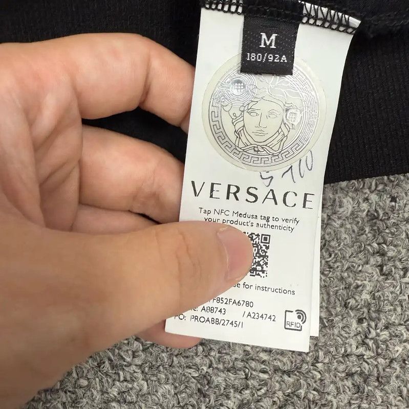 Versace Versace Black Silk Men's Jacket 0089 Size US M / EU 48-50 / 2 - 4 Thumbnail