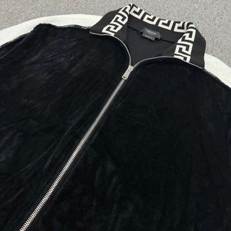 Versace Versace Black Silk Men's Jacket 0089 Size US M / EU 48-50 / 2 - 3 Thumbnail