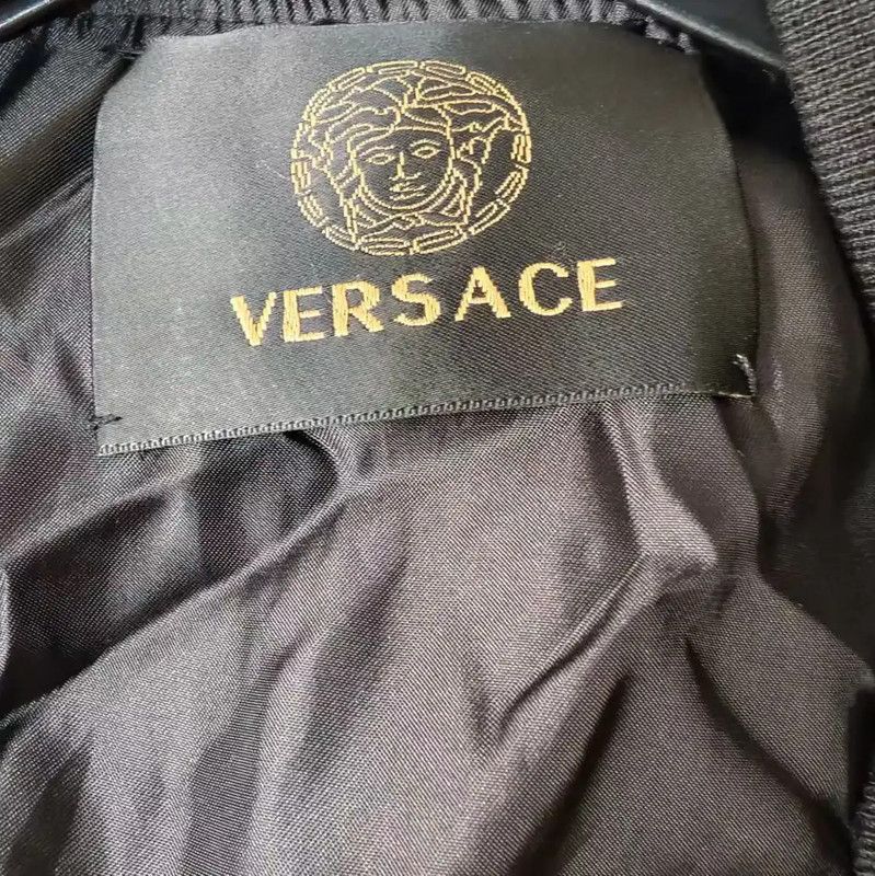 Versace Versace Men's Bomber Jacket in Yellow 0089 Size US S / EU 44-46 / 1 - 4 Thumbnail