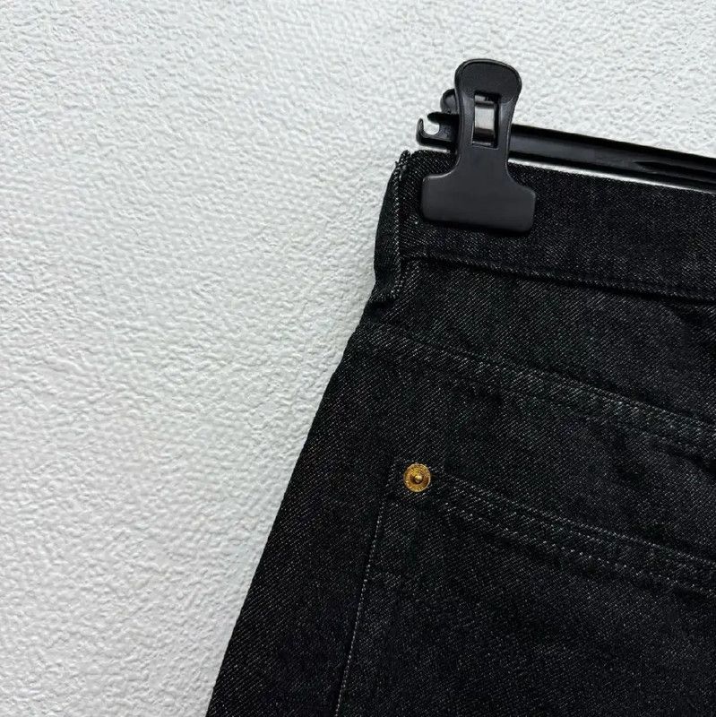 Versace Versace Black Denim Casual Pants for Men 0089 Size US 44 / EU 60 - 5 Thumbnail