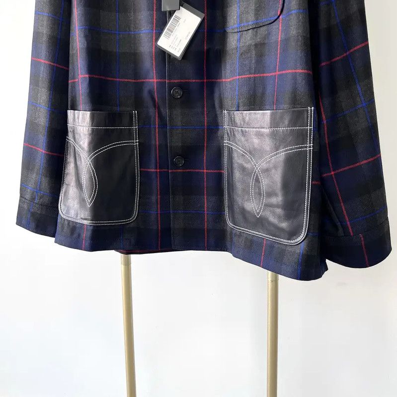 Versace Versace Colorful Wool Long-Sleeve Jacket 0089 Size US XXL / EU 58 / 5 - 3 Thumbnail