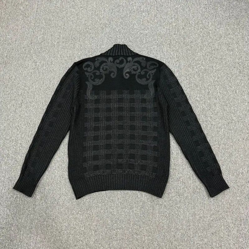 Versace Versace Men's Black Wool Jacket 0089 Size US L / EU 52-54 / 3 - 2 Thumbnail