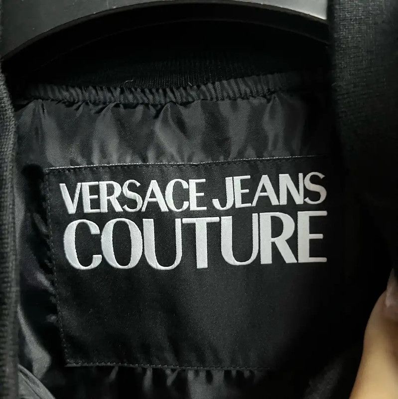 Versace Versace Black Hooded Puffer Jacket for Men 0089 Size US L / EU 52-54 / 3 - 3 Thumbnail