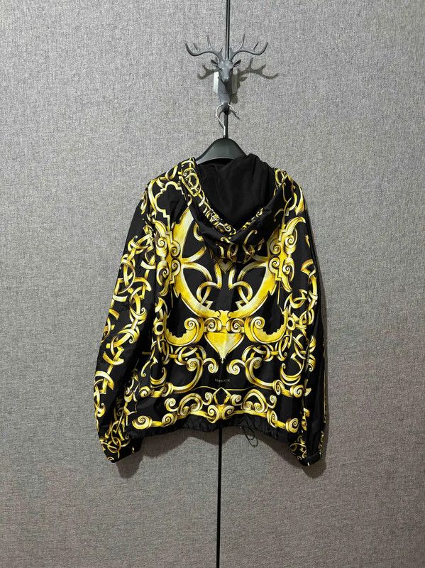 Versace Versace Colorful Nylon Hooded Jacket 0089 Size US S / EU 44-46 / 1 - 2 Thumbnail