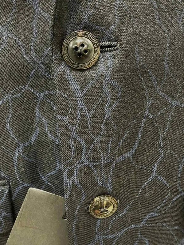 Versace Versace Black Long Sleeve Men's Outerwear 0089 Size US XL / EU 56 / 4 - 5 Thumbnail