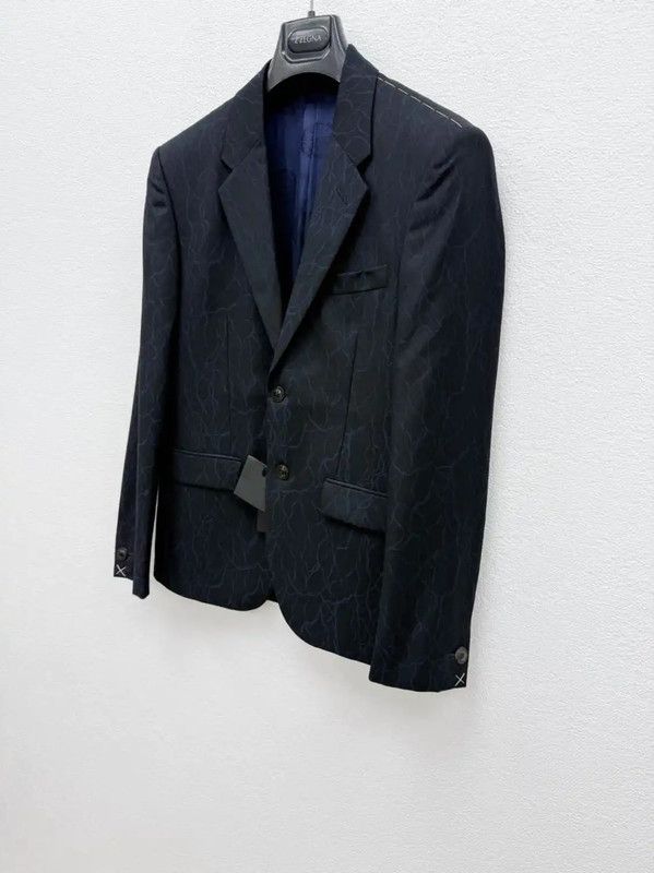 Versace Versace Black Long Sleeve Men's Outerwear 0089 Size US XL / EU 56 / 4 - 2 Thumbnail