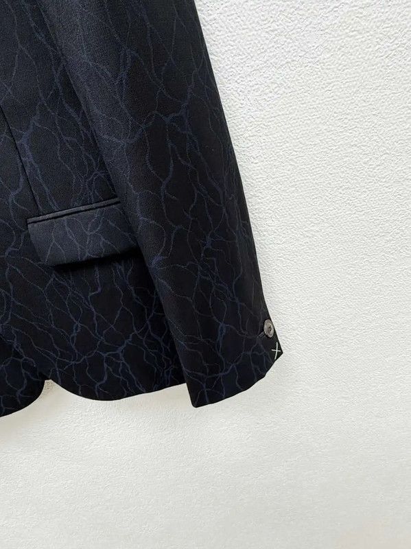 Versace Versace Black Wool Long Sleeve Men's Coat 0089 Size US M / EU 48-50 / 2 - 3 Thumbnail