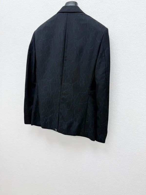 Versace Versace Black Wool Long Sleeve Men's Coat 0089 Size US M / EU 48-50 / 2 - 7 Thumbnail