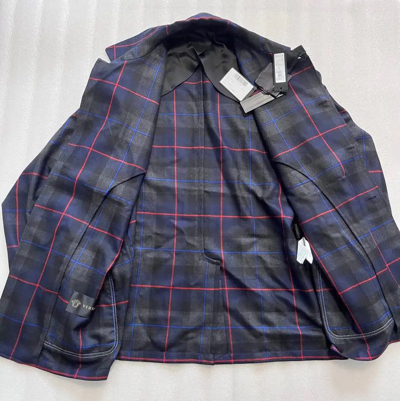 Versace Versace Men's Long Sleeve Multi-Colored Jacket 0089 Size US XXL / EU 58 / 5 - 5 Thumbnail