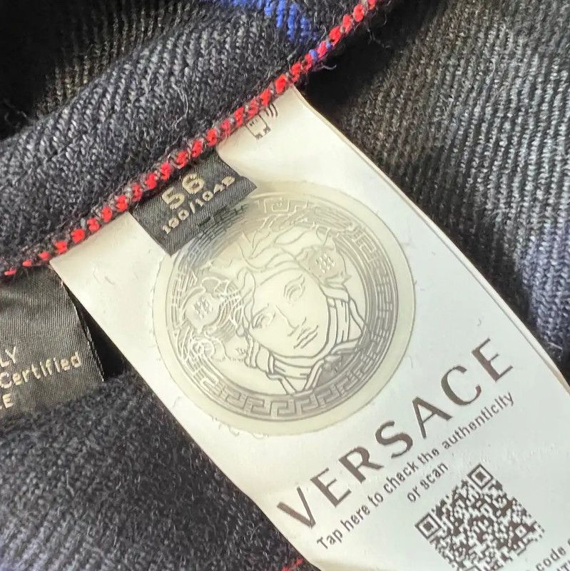 Versace Versace Men's Long Sleeve Multi-Colored Jacket 0089 Size US XXL / EU 58 / 5 - 6 Thumbnail
