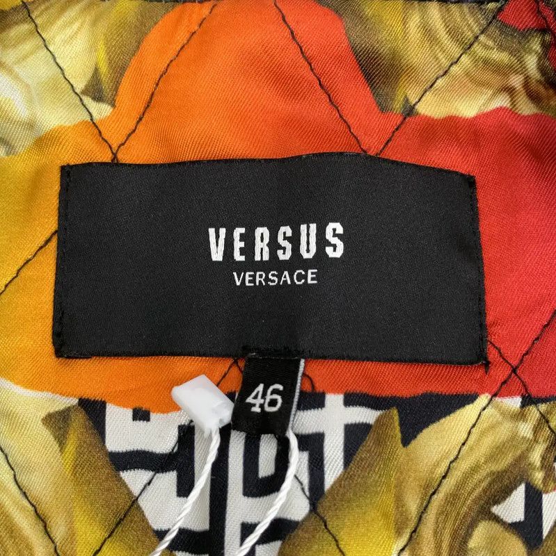 Versace Versace Black Men's Leather Jacket 0089 Size US S / EU 44-46 / 1 - 5 Thumbnail