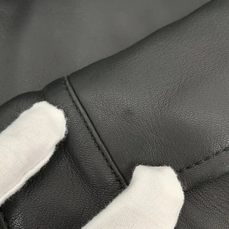Versace Versace Black Men's Leather Jacket 0089 Size US S / EU 44-46 / 1 - 8 Thumbnail