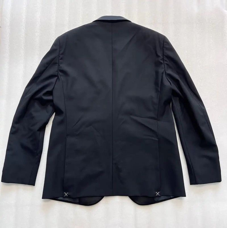 Versace Versace Black Polyester Long Sleeve Jacket 0089 Size US XXL / EU 58 / 5 - 6 Thumbnail