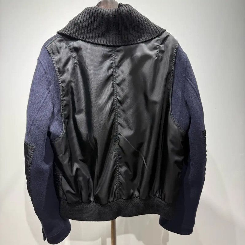 Versace Versace XL Navy Blue Men’s Outerwear Jacket 0089 Size US XL / EU 56 / 4 - 2 Thumbnail