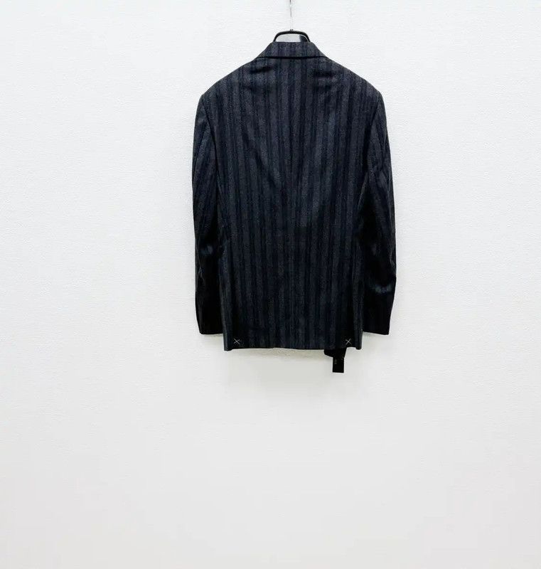 Versace Versace Men's Dark Gray Wool Long Sleeve Jacket 0089 Size US S / EU 44-46 / 1 - 6 Thumbnail