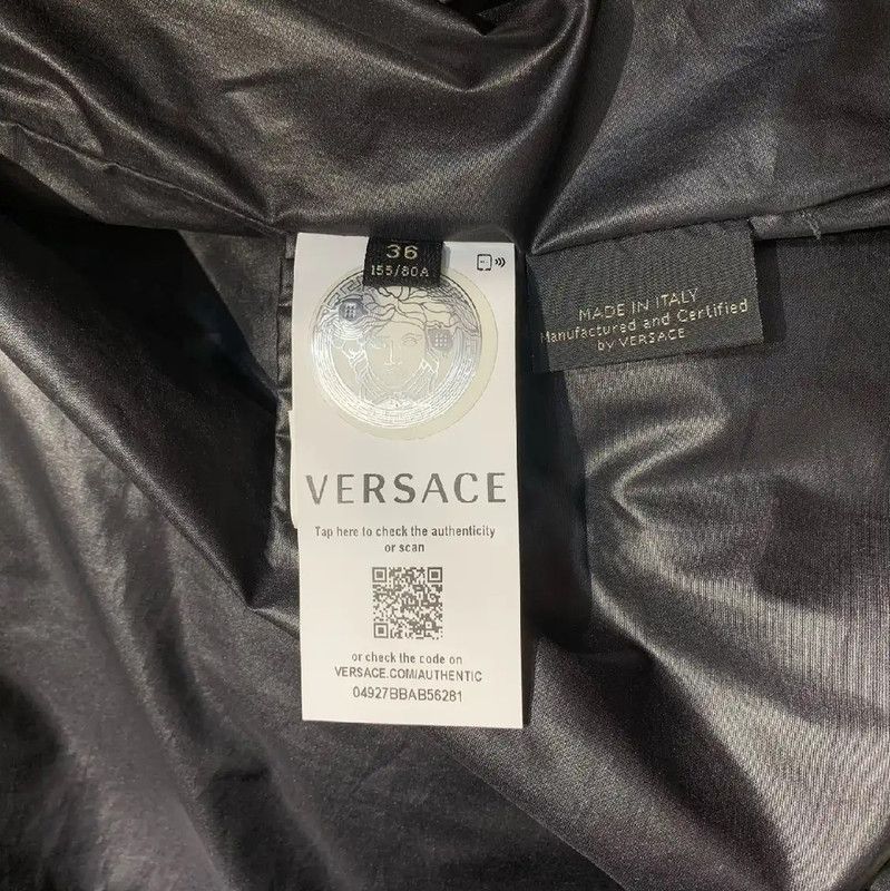 Versace Versace Colorful Men's Puffer Jacket XXL 0089 Size US XXL / EU 58 / 5 - 7 Thumbnail