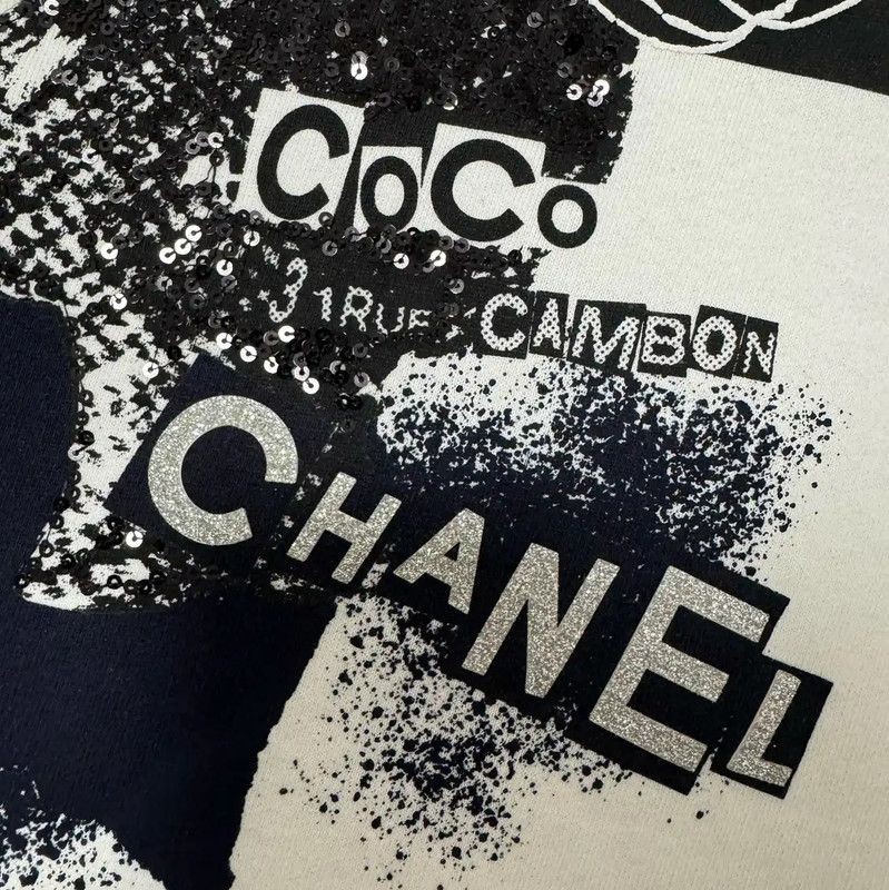 Chanel Chanel Hooded Logo Sweatshirt for Men 0089 Size US M / EU 48-50 / 2 - 5 Thumbnail