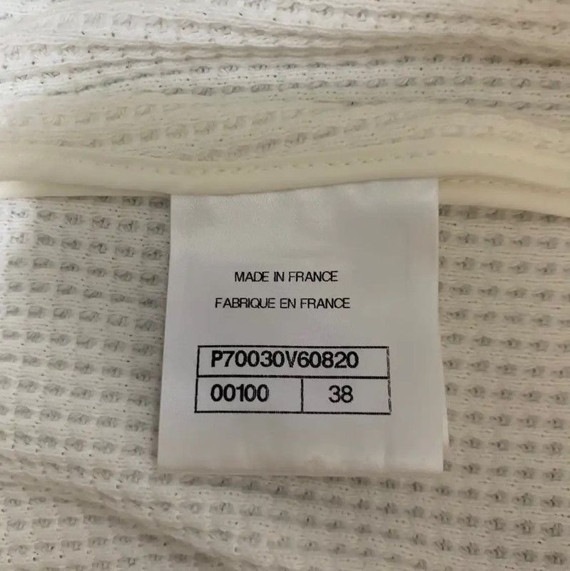 Chanel Chanel Men's White Linen Blend Casual Pants 0089 Size US 32 / EU 48 - 4 Thumbnail