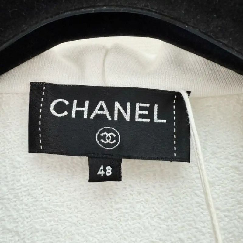 Chanel Chanel White Men's Long Sleeve Cardigan 0089 Size US M / EU 48-50 / 2 - 3 Thumbnail