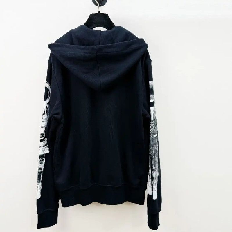 Chanel Chanel Men's Black Long Sleeve Cardigan 0089 Size US M / EU 48-50 / 2 - 2 Thumbnail