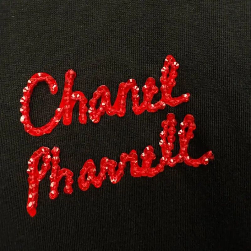 Chanel Chanel Black Cotton Long Sleeve Sweatshirt 0089 Size US L / EU 52-54 / 3 - 3 Thumbnail