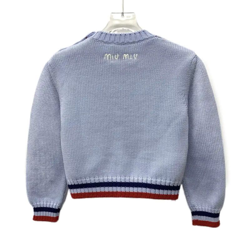 Miu Miu Miu Miu Light Purple Wool Sweater with Mickey Mouse 0089 Size US XS / EU 42 / 0 - 2 Thumbnail
