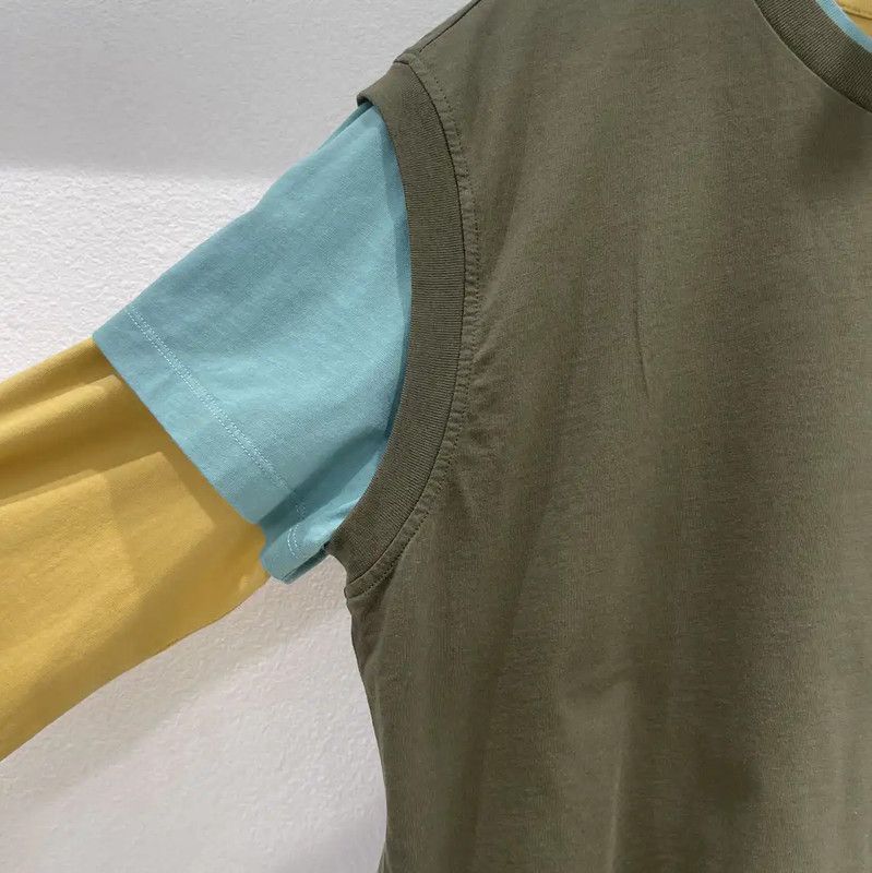 Miu Miu Miu Miu Colorful Cotton Long Sleeve T-shirt 0089 Size US L / EU 52-54 / 3 - 6 Thumbnail