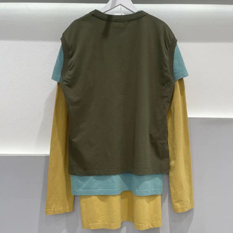 Miu Miu Miu Miu Colorful Cotton Long Sleeve T-shirt 0089 Size US L / EU 52-54 / 3 - 2 Thumbnail