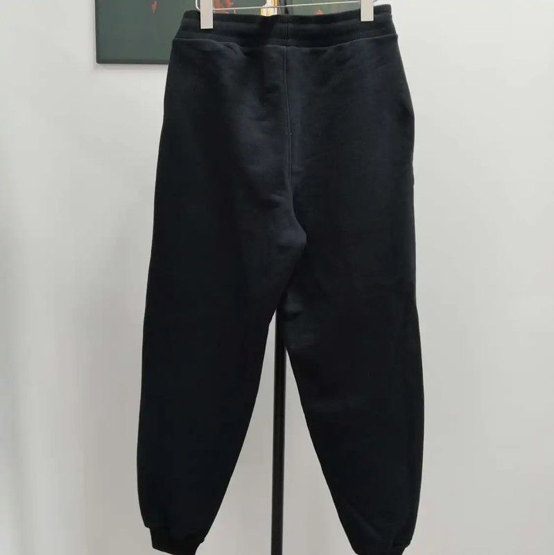 AMI AMI Black Casual Pants for Men 0089 Size US 26 / EU 42 - 2 Thumbnail