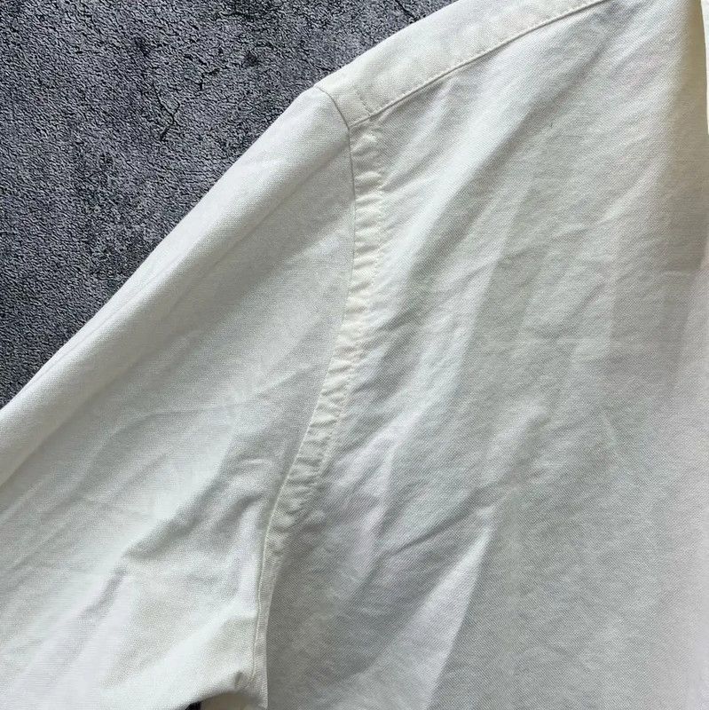 AMI AMI White Cotton Embroidered Shirt 0089 Size US M / EU 48-50 / 2 - 7 Thumbnail