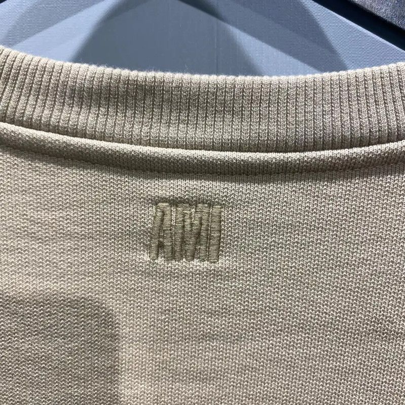 AMI AMI Beige Men's Sweatshirt 0089 Size US L / EU 52-54 / 3 - 7 Thumbnail